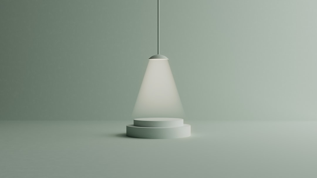 Photo Minimalist Siren Desk Lamp